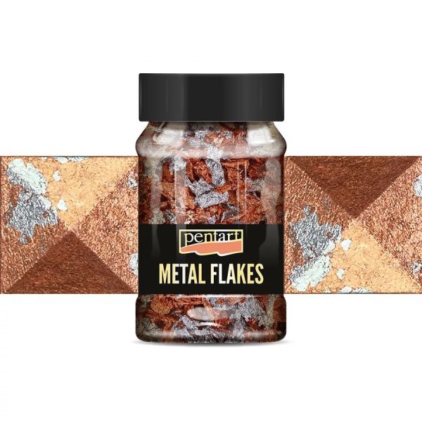 PENTART - Metal flakes M1