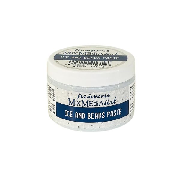 Ефектна паста STAMPERIA Ice and beads paste ml 150