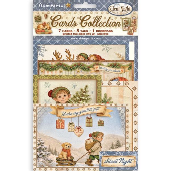 STAMPERIA, Cards Collection, Silent Night