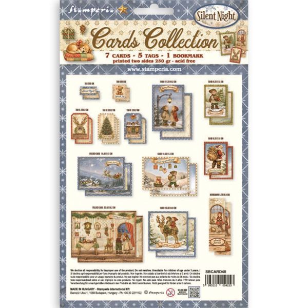 STAMPERIA, Cards Collection, Silent Night