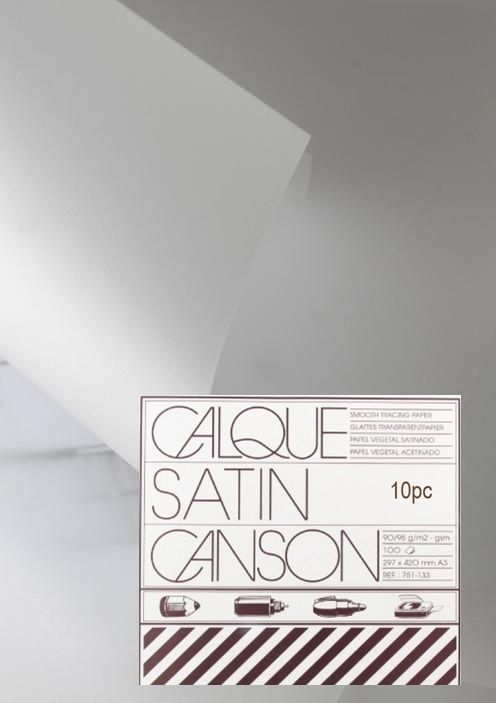 Tracing paper CANSON PREMIUM 92g A4 10pcs