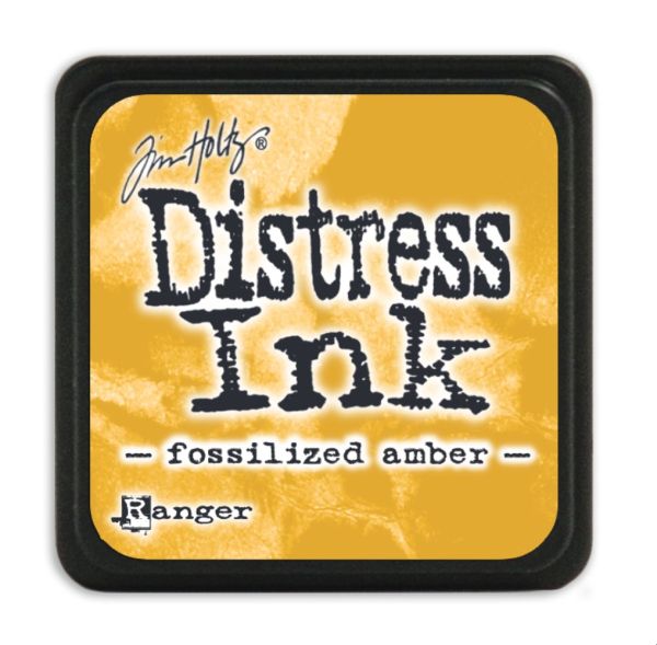 Мини Тампон - Tim Holtz Distress - Fossilized Amber