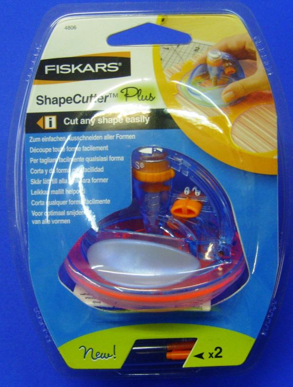 FISKARS Shapecutter Plus - Машинка за свободно изрязване на форми / по шаблон / 