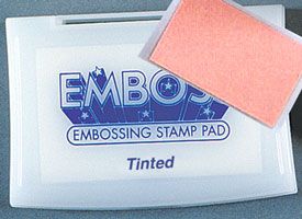 EMBOSS PAD TINTED - Tампон за топъл ембосинг оцветен