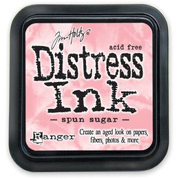 Distress ink pad by Tim Holtz - Тампон, "Дистрес" техника - Spun sugar