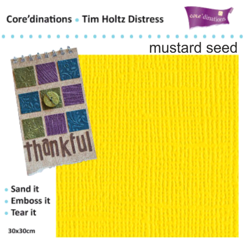 Tim Holtz Distress -`Mustard seed`  30.5х30.5 см.