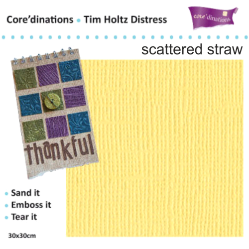 Tim Holtz Distress - Scattered straw`  30.5х30.5 см.