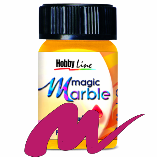 Magic Marble - Боя за мраморен ефект,20мл. - Магента