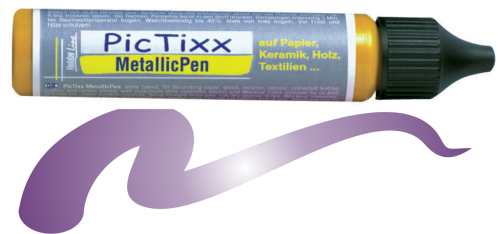 PIC TIXX- универсален контур металик 29мл. - Виолет