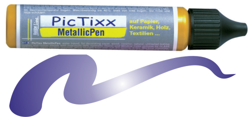 PIC TIXX- универсален контур металик 29мл. - Синьо