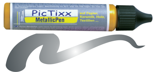PIC TIXX- универсален контур металик 29мл. - Антрацит