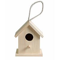 BIRD HOUSE SM - Къщичка за птички малка 10х9х13см