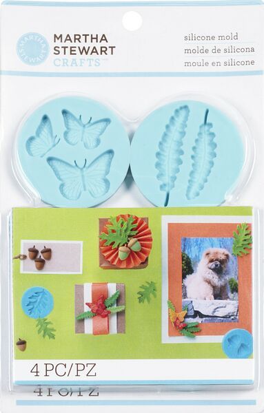MOULDS MARTHA STEWART - Силиконови форми молд за моделиране 4бр