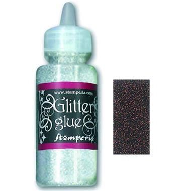 NEW Glitter Glue,Stamperia -Брокат лепило за декорация 40 гр. - Bronzed