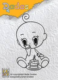 Nellie Snellen, DADA-Boy, Happy Birthday  - Дизайн силиконов печат