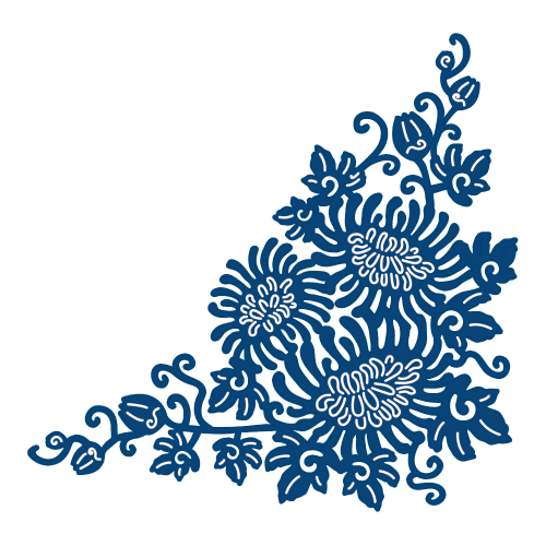 Tattered Lace Dies - Детайлни дизайн щанци - Oriental Chrysantemum