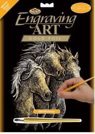 R&L,USA Engraving Art А4 - Картина за гравиране -златно фолио