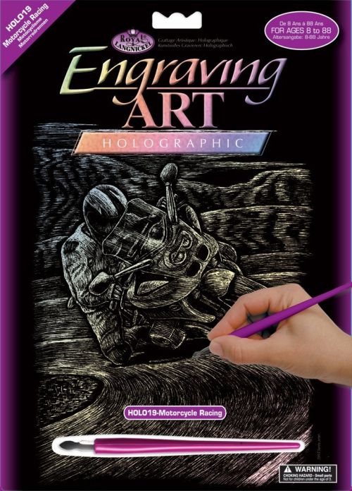 Engraving Art A4 - Картина за гравиране - хамелеон фолио