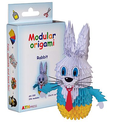 Комплект Модулно оригами "Заек"
