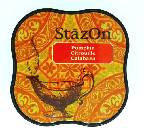 StazOn MIDI - Тампон за всякаква твърда или гланцирана повърхност -"Pumpkin"