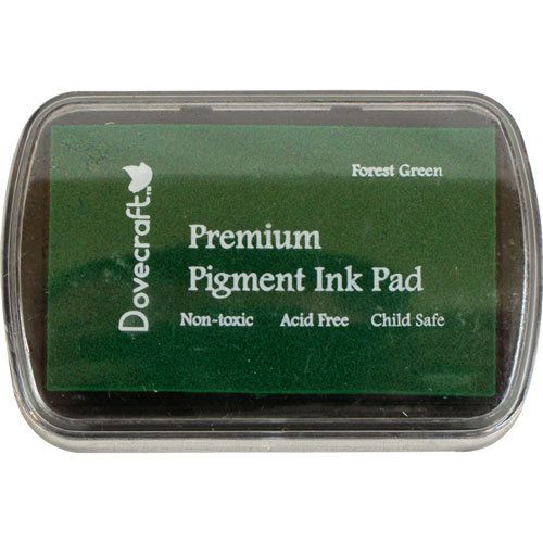 Dovecraft Pigment Ink Pad - Голям пигментен тампон FOREST GREE - PROMO!