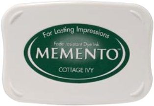 MEMENTO INK PAD - Тампон с ярък отпечатък COTTAGE IVY