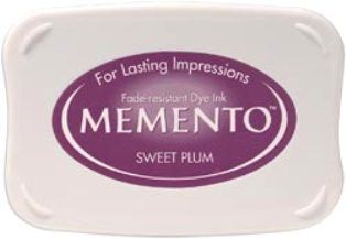 MEMENTO INKPAD - Тампон с ярък отпечатък SWEET PLUM