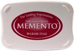 MEMENTO INKPAD - Тампон с ярък отпечатък RHUBARB STALK