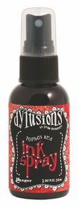 Dylusions Ink Spray # Postbox Red - Спрей мастило за порести повърхности