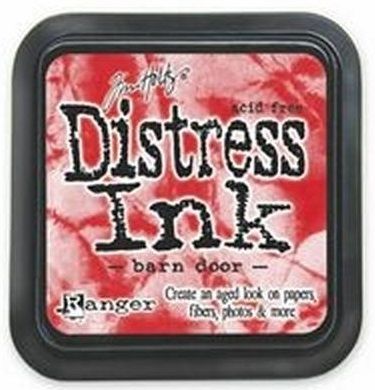 Distress ink pad by Tim Holtz - Тампон, "Дистрес" техника - Barn door