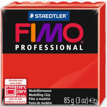 FIMO PROFESSIONAL 85gr - RED