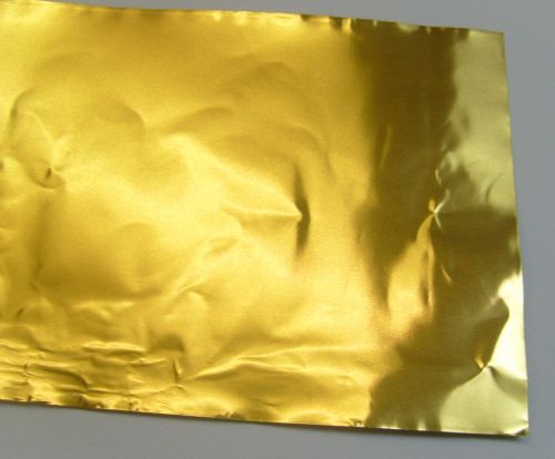GOLD METAL FOIL 100µm - Метално фолио за релеф и заточване на пънчове А4 - ЗЛАТО