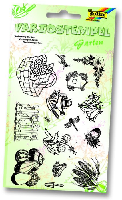 FOLIA STAMPS - Комплект  печати 11Х15 см "Градина"