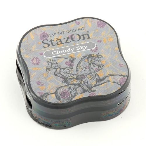 StazOn MIDI - Тампон за всякаква твърда или гланцирана повърхност - Cloudy Sky