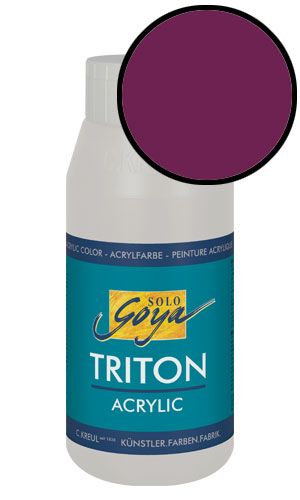 KREUL SOLO GOYA, Germany - Triton 750 ml., Акрил за стенописи и оцветяване - БОРДО