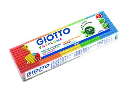 GIOTTO PATPLUME 500g - Фин пластелин 10цв х 50г