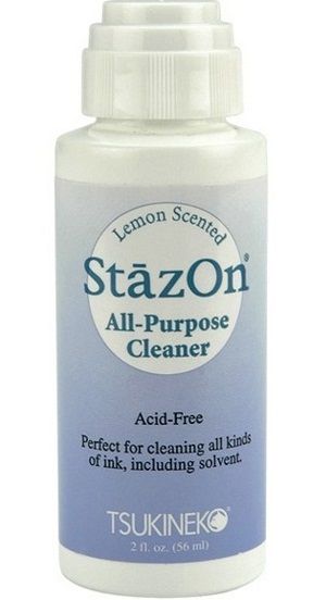 Staz-On CLEANER - Почистваща течност за печати от перманентни мастила 56 мл.