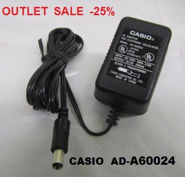 CASIO AC/DC ADAPTER - Адаптер за калкулатори и др електронни устройства