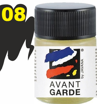 AVANTGARDE STEAM FIX - Боя за коприна с парна фиксация 50 мл. BLACK