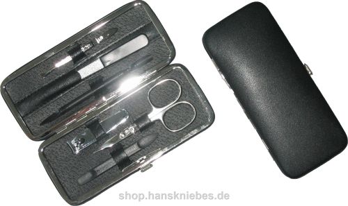 HK Manicure Germany - Кожен несесер за маникюр BLACK