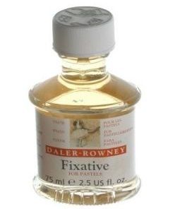 Daler-Rowney FIXATIVE for SOFT PASTELS - Фиксатив за сухи /меки пастели 75мл