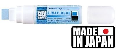 GLUE ZIG  2 WAY  - XXL маркер/лепило за лепене и позлата 5 - 15 мм