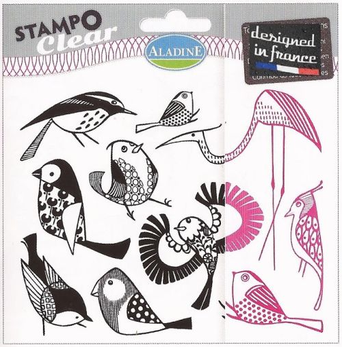 ALADINE Stampo Clear , France - Дизайнерски печати 15Х15см