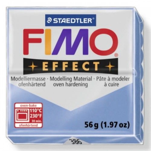 FIMO EFFECT - ПОЛИМЕРНА ГЛИНА - agate blue