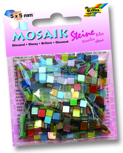MOSAICS - Мозайка 5Х5мм ,700бр. - гланц микс
