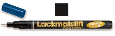 LACK MARKER EXTRA fine -  Лаков маркер EF 0.8mm BLACK