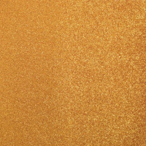 Self-adhesive Glitter paper 160g 30,5x30,5cm dark gold - СЗЛ Глитер картон, Тъмно злато