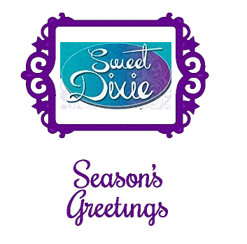 Sweet Dixie Metal Die - ЩАНЦА Seasons Greetings Frame Die with Stamp 