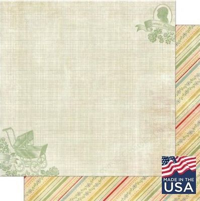 AUTHENTIQUE USA # PRECIOUS - Дизайнерски скрапбукинг картон 30,5 х 30,5 см.