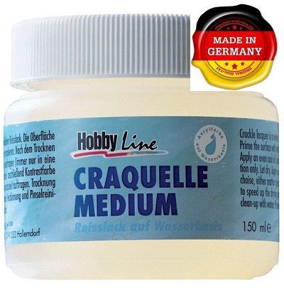 CRACKLE MEDIUM - Напукващ медиум / КРАКЛЕ за акрилни бои 150мл